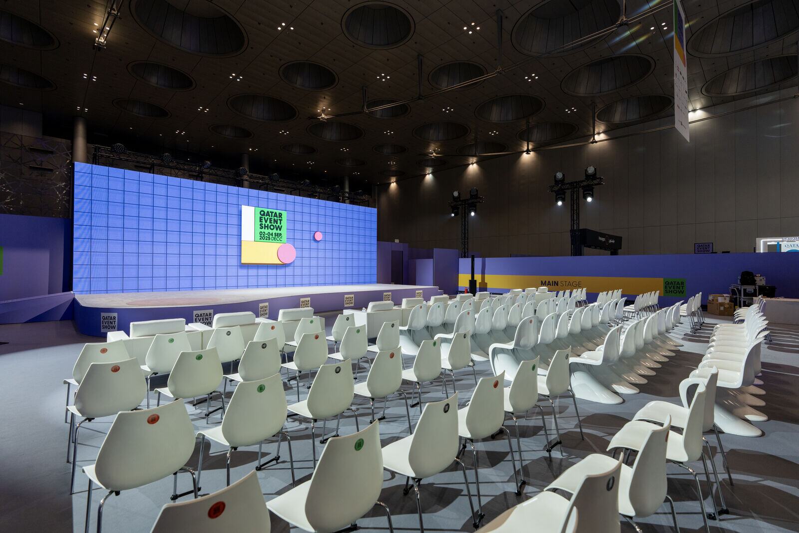 Qatar Event Show stage
