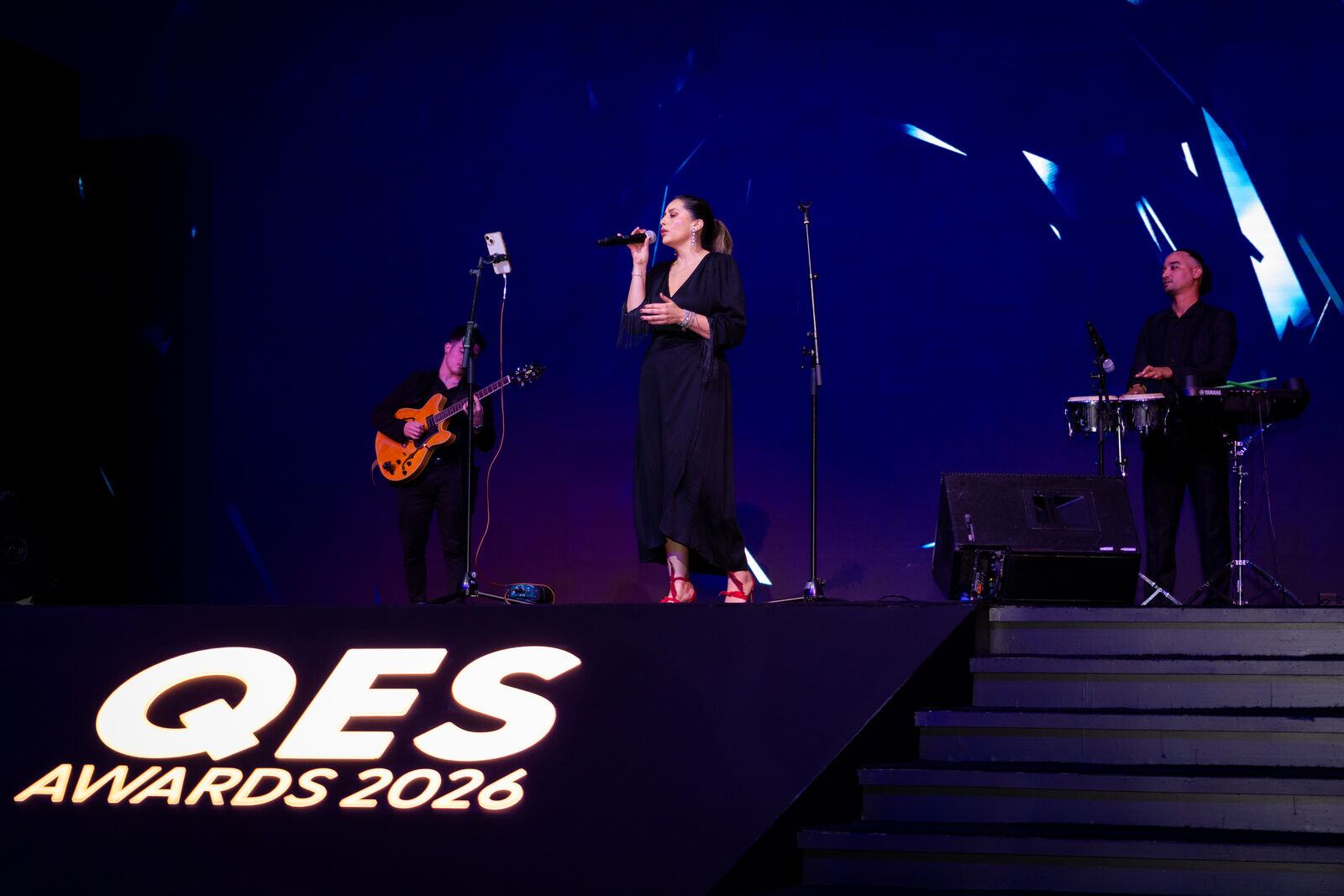 Live band on stage