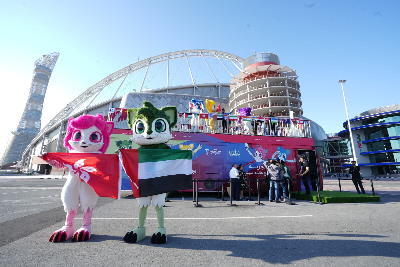 Asian Cup 2023 Mascots