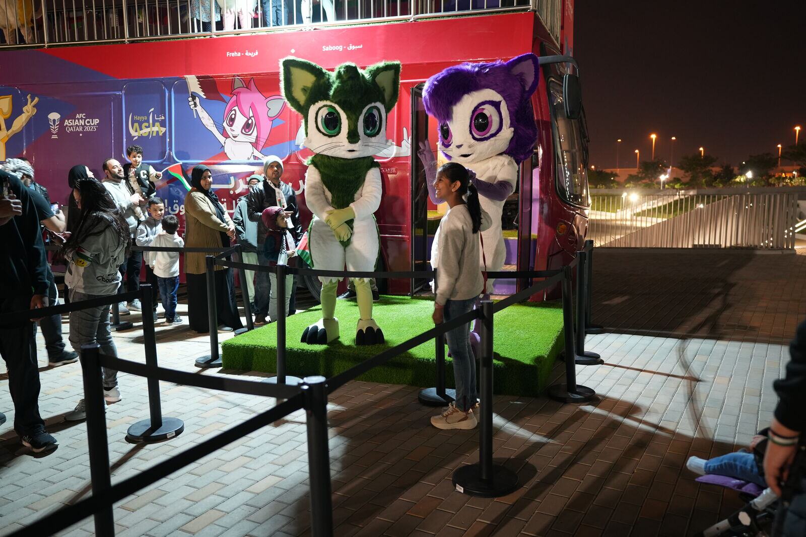 Asian Cup 2023 Mascots