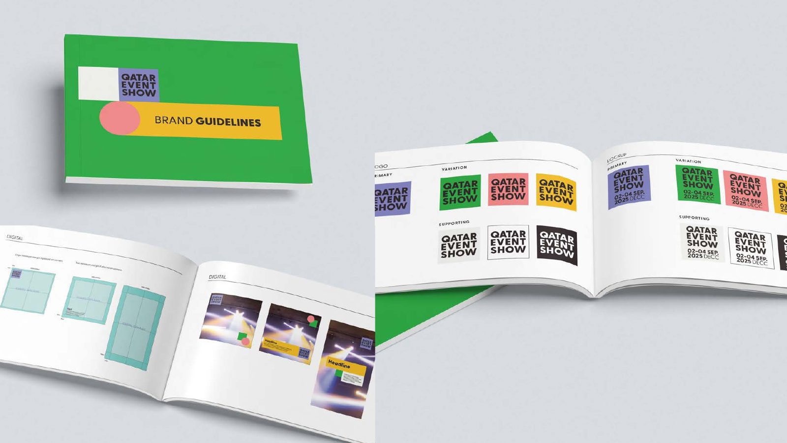 Qatar Event Show identity